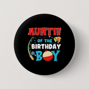 O Vis Ally One Verjaardag Outfit Tante Van De Gebo Ronde Button 5,7 Cm