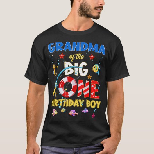 O Vis amper één geboorte-grootmoeder van de geboor T-shirt (Voorkant)