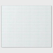 O-vis-bondgenoot een vissen 1e jongen verjaardag cadeaupapier (Vlak)