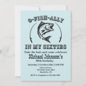 O-vis-bondgenoot in mijn 60ste verjaardagsfeest kaart (Voorkant)