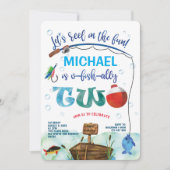 O-vis-bondgenoot, kleine visser, jongen 2e verjaar kaart (Voorkant)