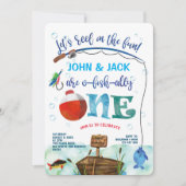 O-vis-bondgenoot, kleine visser, tweelingvisserij kaart (Voorkant)