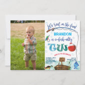 o-vis-bondgenoot, Little Fisherman 2nd Birthday fo Kaart (Voorkant)