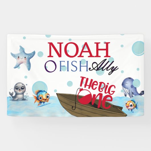 O-vis-bondgenoot One, Gevist voor de grote verjaar Spandoek (Horizontaal)