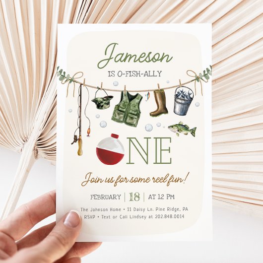 O-vis-bondgenoot Vist 1e verjaardag Kaart