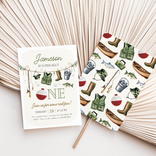 O-vis-bondgenoot Vist 1e verjaardag Kaart