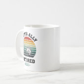 O Vis in ruste 2021 Gevist Lover Koffiemok (Voorkant links)