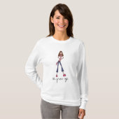 O volwassen worden. t-shirt (Voorkant volledig)