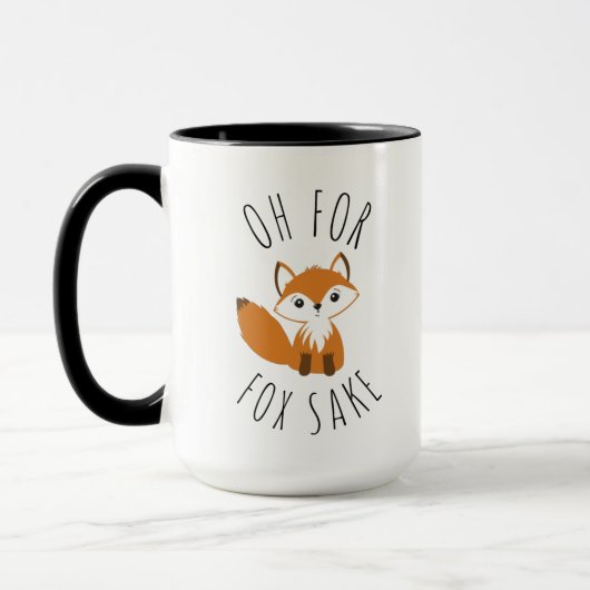 O voor Fox Sake Mok (Links)
