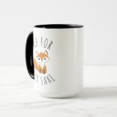 O voor Fox Sake Mok (Voorkant links)