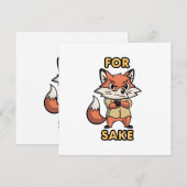 o voor Sake Bedankkaart (Voorkant / Achterkant)