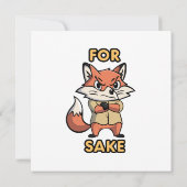 o voor Sake Bedankkaart (Achterkant)