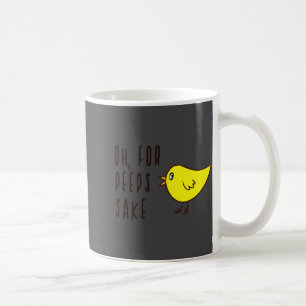 O Voor Sake Schattig Aardig Kuiken Paasfeest Grapp Koffiemok