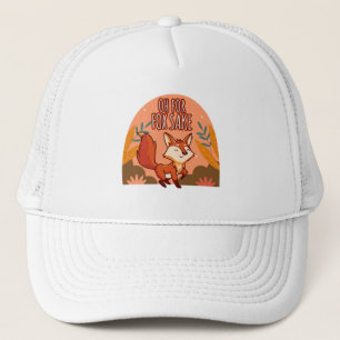 O Voor Vos Sake Schattige en Grappige Vos Trucker Pet