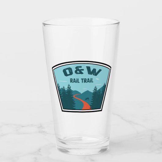 O&W Rail Trail Glas (Voorkant)