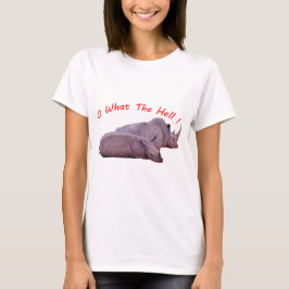 o wat de wereld ! t-shirt