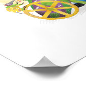 O wat een circus! kunstprint poster (Hoek)