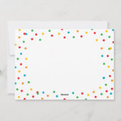 O wat een pret 6 foto collage Kerstmis Feestdagenkaart (Achterkant)