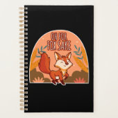 O, wat een vossenstreek Cute en grappige vos Planner (Voorkant)