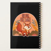 O, wat een vossenstreek Cute en grappige vos Planner (Achterkant)