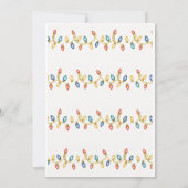 O wat is het leuk om één teddybeer uitnodiging te  (Achterkant)