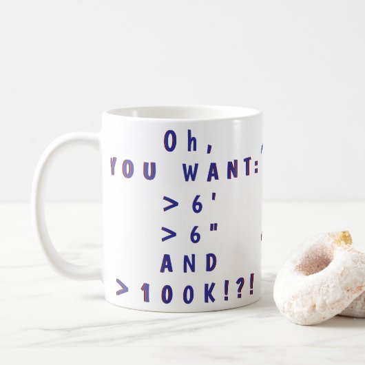 O, WIL JE... !?! Mok (Met donut)