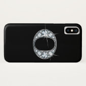 O-Zilver Case-Mate iPhone Case (Achterkant (horizontaal))