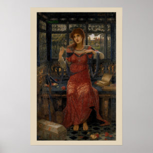 O Zwaluwe, Zwaluwe van John Melhuish Strudwick Poster