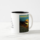 OA basic Logo and graphic mug Tweekleurige Koffiemok (Voorkant rechts)