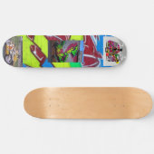 OAB SEMINALZ: Speeddaemon 1 Persoonlijk Skateboard (Horizontaal)