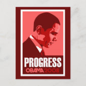 Oabma Red Progress Briefkaart (Voorkant)