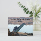 Oacoma-Chamberlain Railroad Bridge Briefkaart (Staand voorkant)