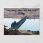 Oacoma-Chamberlain Railroad Bridge Briefkaart (Voorkant)