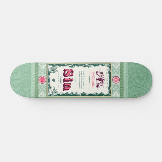 OAD's SIN Skateboard (Horizontaal)