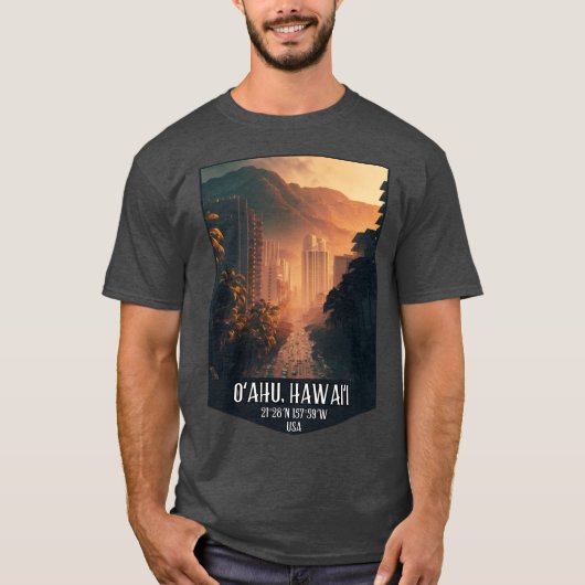 Oahu1 T-shirt (Voorkant)