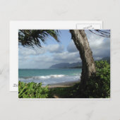 Oahu Beach Briefkaart (Voorkant / Achterkant)