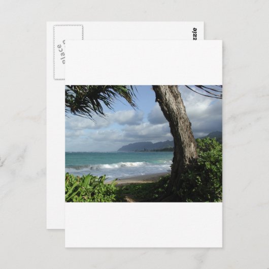 Oahu Beach Briefkaart (Voorkant / Achterkant)