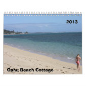 Oahu Beach Cottage 2013 Kalender (Hoes)