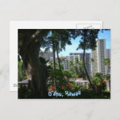 O'ahu, briefkaart Hawaii (Voorkant / Achterkant)