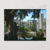 O'ahu, briefkaart Hawaii (Voorkant)