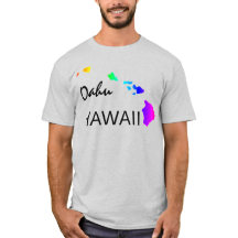 OAHU - HAWAÏ EILANDEN NEON REGENBOOG