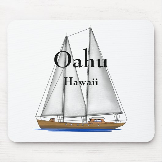 Oahu Hawaï Muismat (Voorkant)