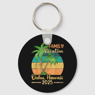 Oahu Hawaï Strand Gezinsvakantie 2025 Zomer Sleutelhanger