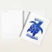 Oahu Hawaï vakantie Tribale Schildpad Planner (Display)