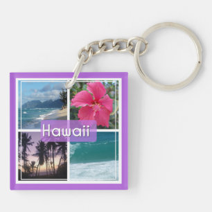 Oahu, Hawaï Zeegezicht Sleutelhanger