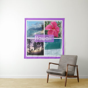 Oahu, Hawaï Zeegezicht Wandkleed