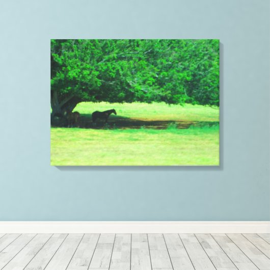 OAHU HAWAII #18 CANVAS AFDRUK (Insitu (Houten vloer))