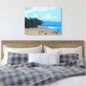 OAHU HAWAII #1 CANVAS AFDRUK (Insitu (Slaapkamer))