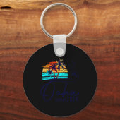 Oahu Hawaii 2026 Vacation Beach Matching Family Gr Sleutelhanger (Voorkant)