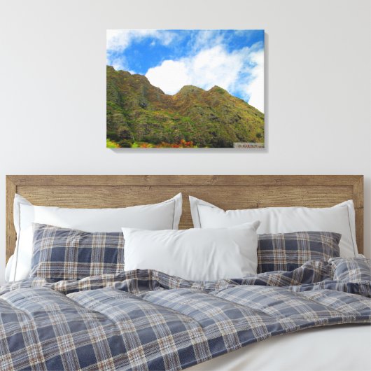 OAHU HAWAII #20 CANVAS AFDRUK (Insitu (Slaapkamer))